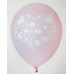 Pink Hearts Printed Balloons